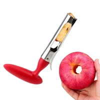 stainless steel apple core cutter knife with non slip handle fruit pear jujube core seed remover multi function kitchen gadget