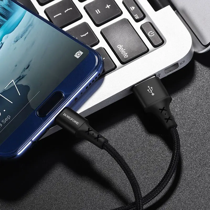 ХИТ Дата-кабель USB 2 0A для Type-C Borofone BX20 нейлон 1м | Мобильные телефоны и аксессуары