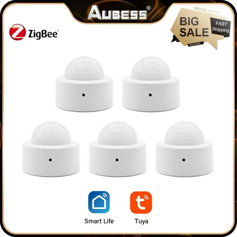 

Tuya Zigbee 3.0 Mini Smart Human Motion Sensor Body PIR Transducer Infrared Sensor Detector Smart Life Home Security Night Light