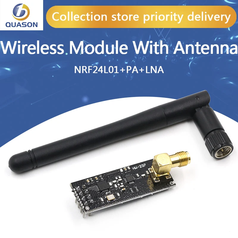 Беспроводной модуль NRF24L01 + PA LNA с антенной 1000 м на большие расстояния FZ0410 мы