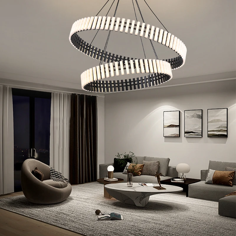 

Modern Circle LED Pendant Light Nordic Home Decor Kitchen Pendant Lamp Living Room/Dinning Room e Indoor Suspended Hanging Lamp