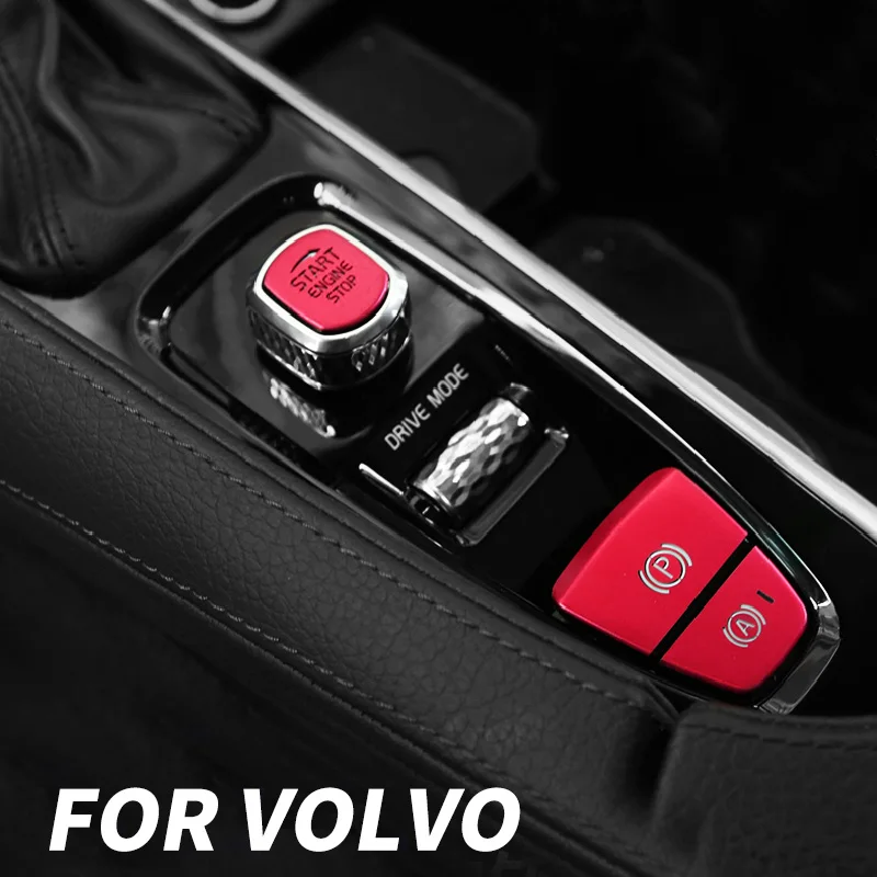 

Для VolvoXC60 XC90 S90 V90 V60 S60 кнопка пуска ручной тормоз патч Стайлинг автомобиля украшение стикер аксессуары
