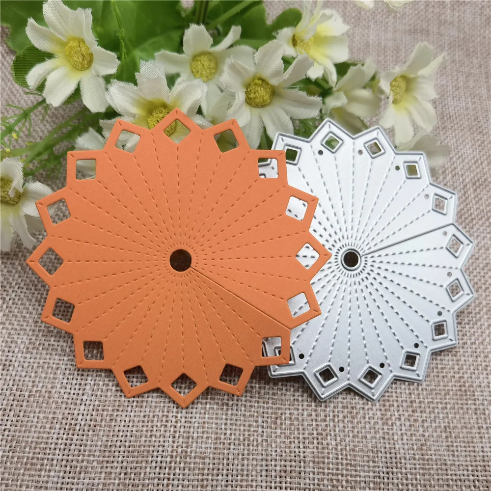 

3D Цветочный штамповочный крючок, металлические штампы, трафареты для «сделай сам», Скрапбукинг/фотоальбом, декоративное тиснение, «сделай сам», бумажные карты