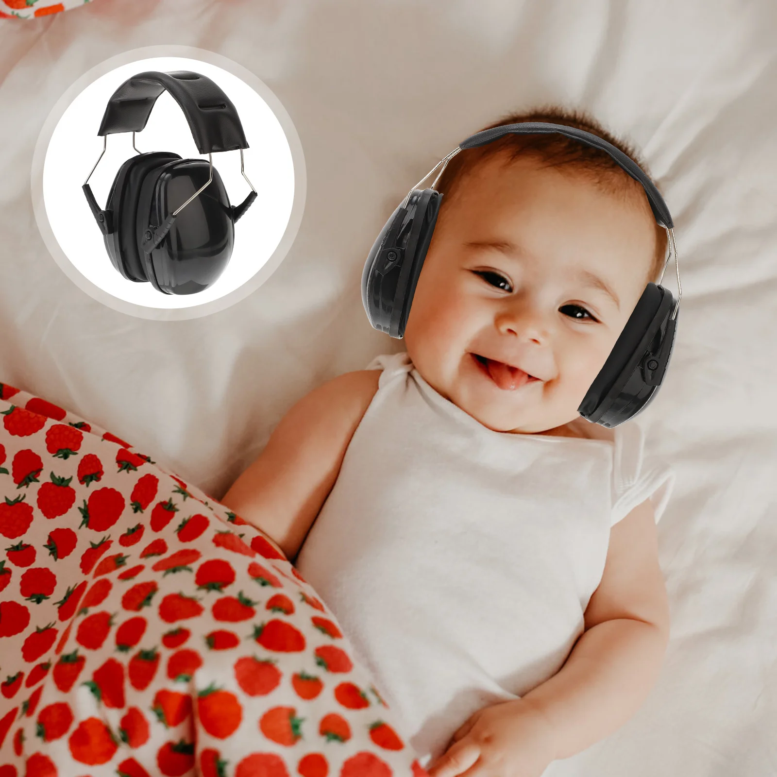 

Children's Noise Canceling Headphones Ear Muffs Reduction Kids Low Hearing Protection Shooting Abs Student Earphones