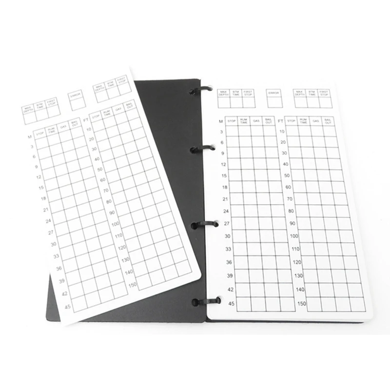 

Diving Notebook Scuba Dive Waterproof Book Notebook with Lanyard Snorkeling Supply Activities Attachment