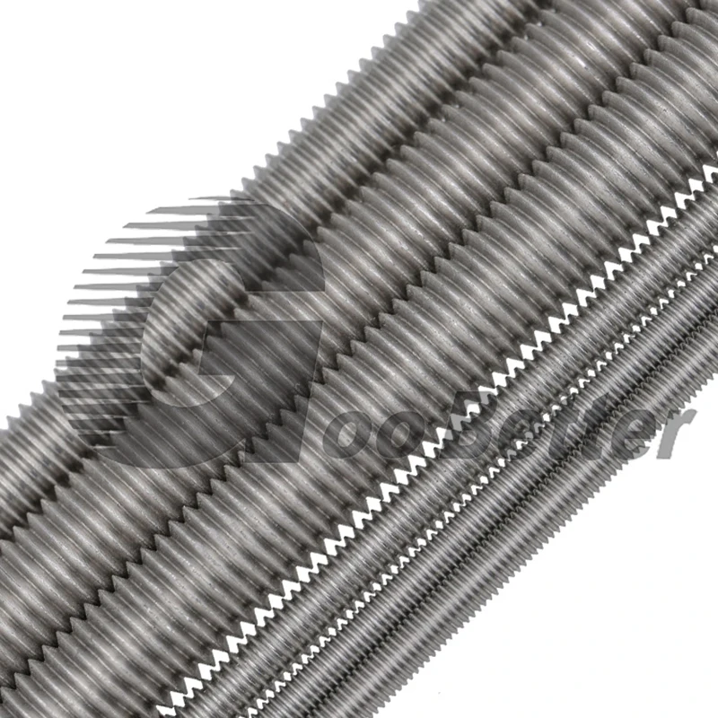 1PCS A2 304 Stainless Steel Fully Threaded Rods Bar Stud M2 M2.5 M3 M4 M5 M6 M8 M10 M12 M14 Length 30-500mm images - 6