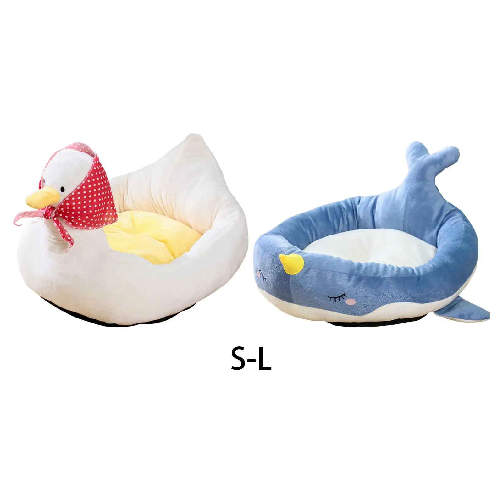 

Очаровательная кровать для питомца щенка котенка кошки съемный чехол Удобный прочный диван