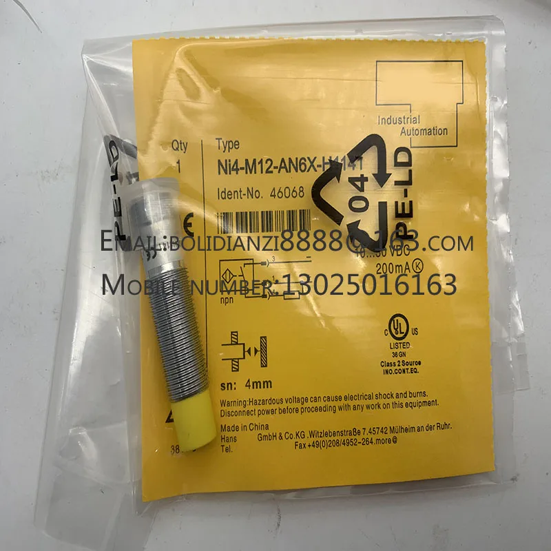 Точечный датчик NI4-M12-AP6X-H1141-H1141 Бесконтактный переключатель