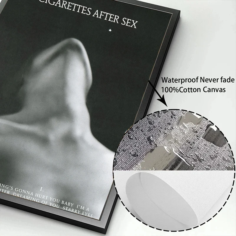 Современные женские сигареты после секса черные картины на холсте постеры и