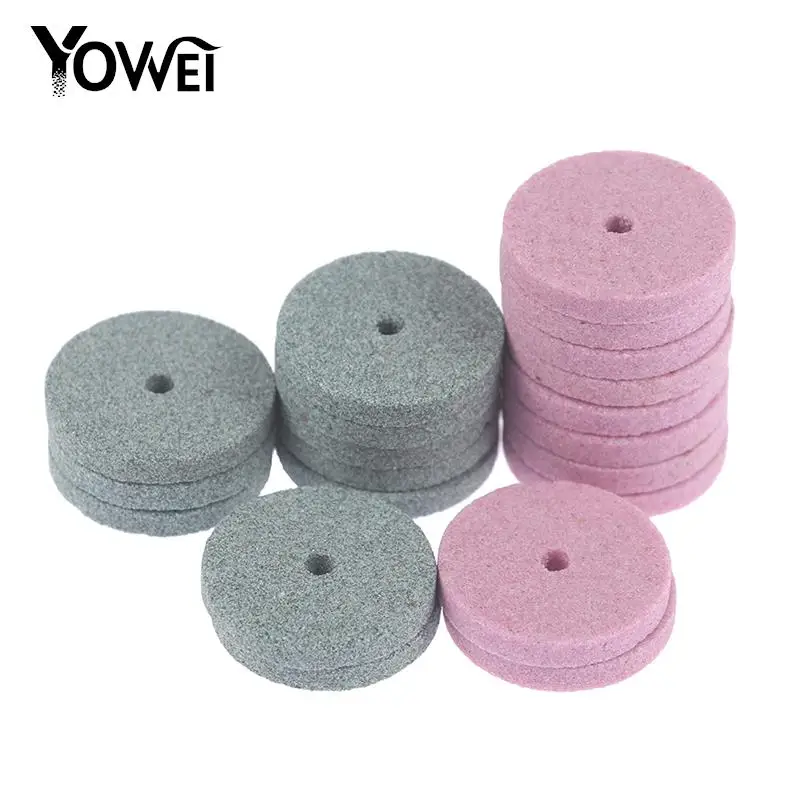 

10pcs 20mm Mini Drill Grinding Wheel Buffing Wheel Polishing Pad Abrasive Disc For Bench Grinder Rotary Tool Dremel Accessories