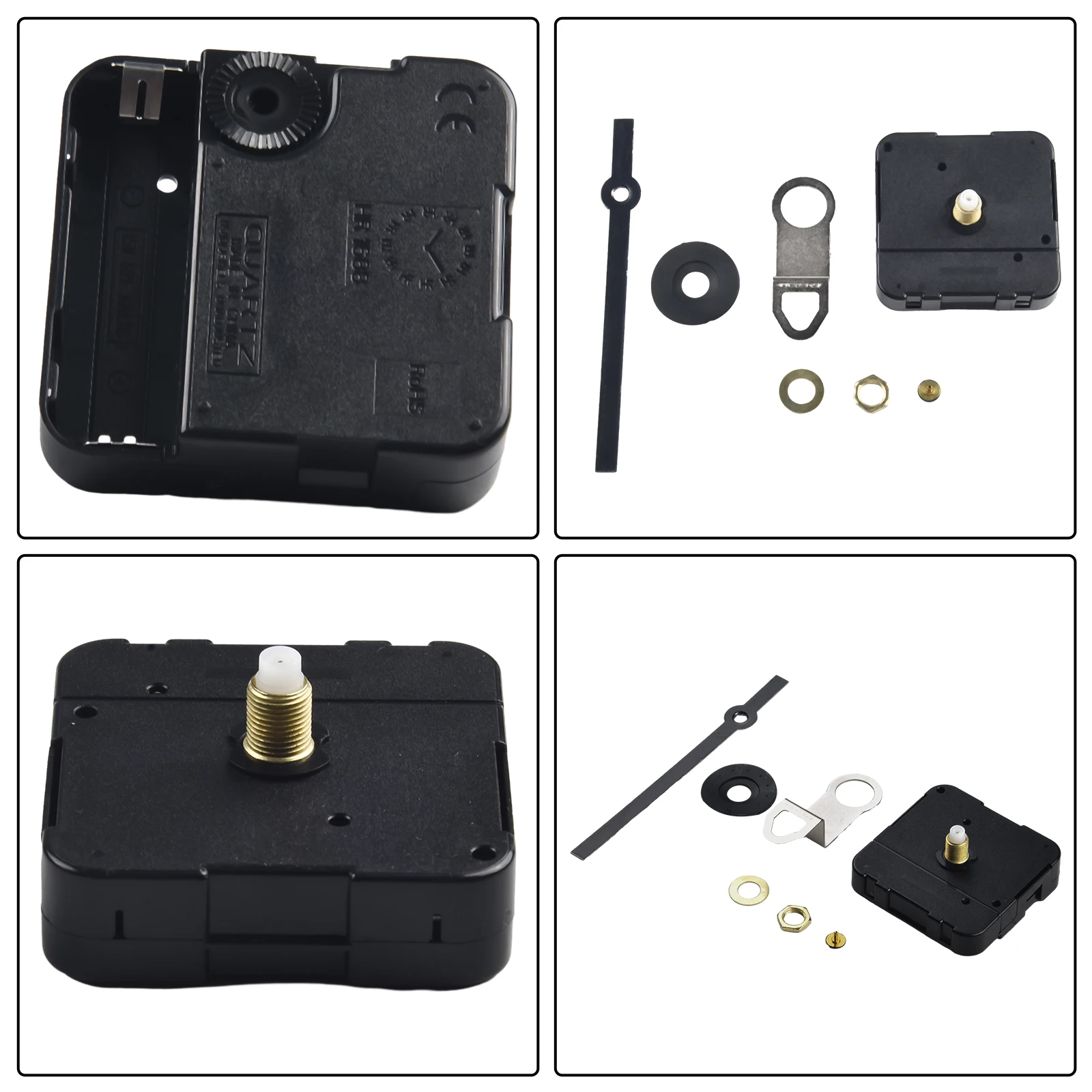 

New Quartz Tide Tidal Clock Movement Mechanism Motor Hand Choose Plus Fittings Classic Hanging Black Quartz Watch Wall Clock