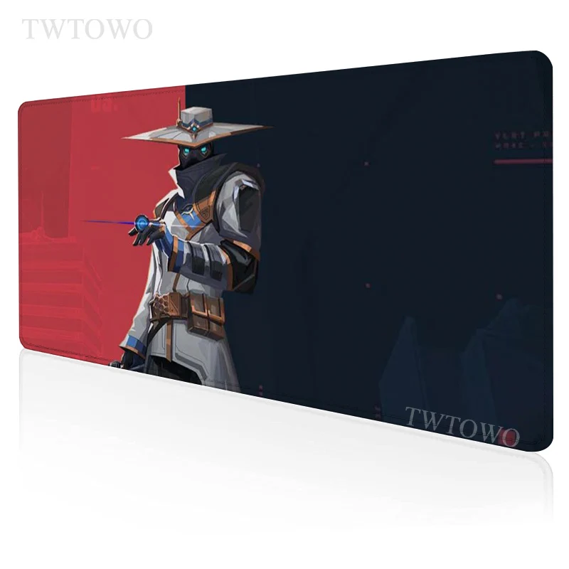 

Cypher Valorant Mouse Pad Gaming XL Custom Computer New Mousepad XXL MousePads Natural Rubber Soft Anti Slip Laptop Mouse Mat