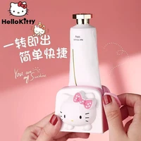 sanrio hello kitty toothpaste squeezer facials cleanser holder manually toothpaste tube squeezer rolling dispenser bath supply