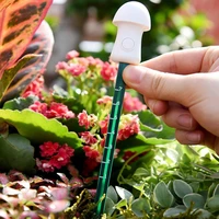 convenient white color indoor outdoor soil moisture meter garden gadget for lawn