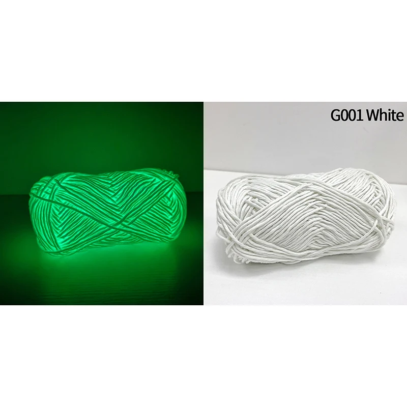

Novel Functional Yarn Glow in the Dark Polyester Luminous Chunky Yarn 2mm for Hand Knitting Carpet Sweater Hat