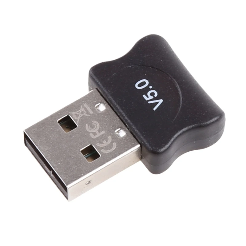 

USB Bluetooth-адаптер совместимый с USB-адаптером, USB-ключ передатчик для настольного ноутбука, компьютерной мыши, клавиатуры, наушников, музыки