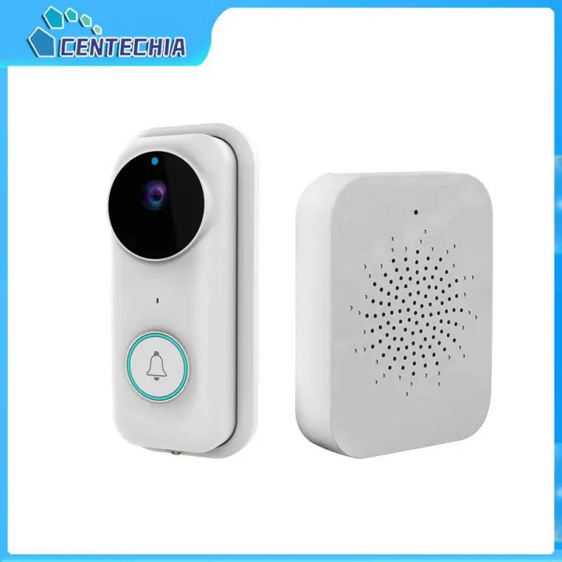 

Two-way Intercom Wifi Visual Doorbell Monitoring Doorbell Tuya 5v 2a Intelligent Video Intercom Smart Home Low Power New