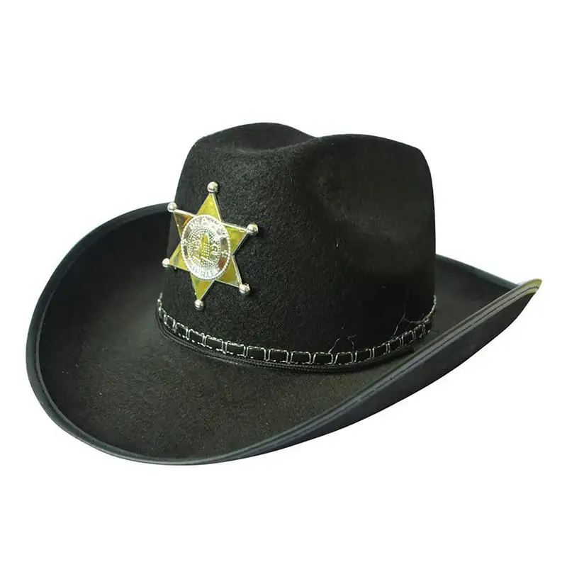 

Cowgirl Hat Women Breathable Western Hats Women Cowboy Sun Hat Cowgirl Summer Beach Hats Shapeable Wide Brim With Pentagram