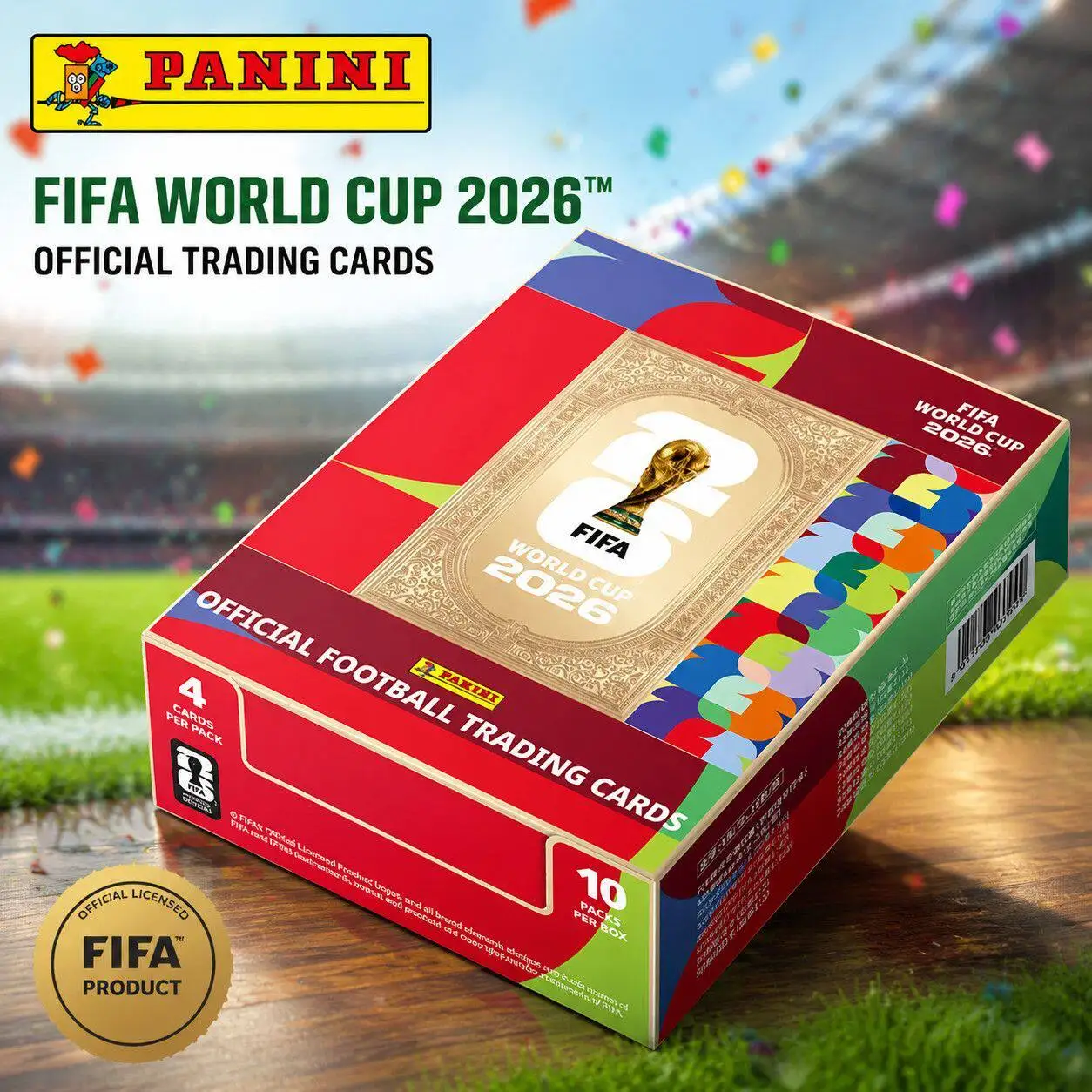 Фото Коллекционные карточки PANINI & KAYOU: Футбольные звезды FIFA 2026 – Карточки футболистов, сувениры для фанатов, подарок для вечеринки №2