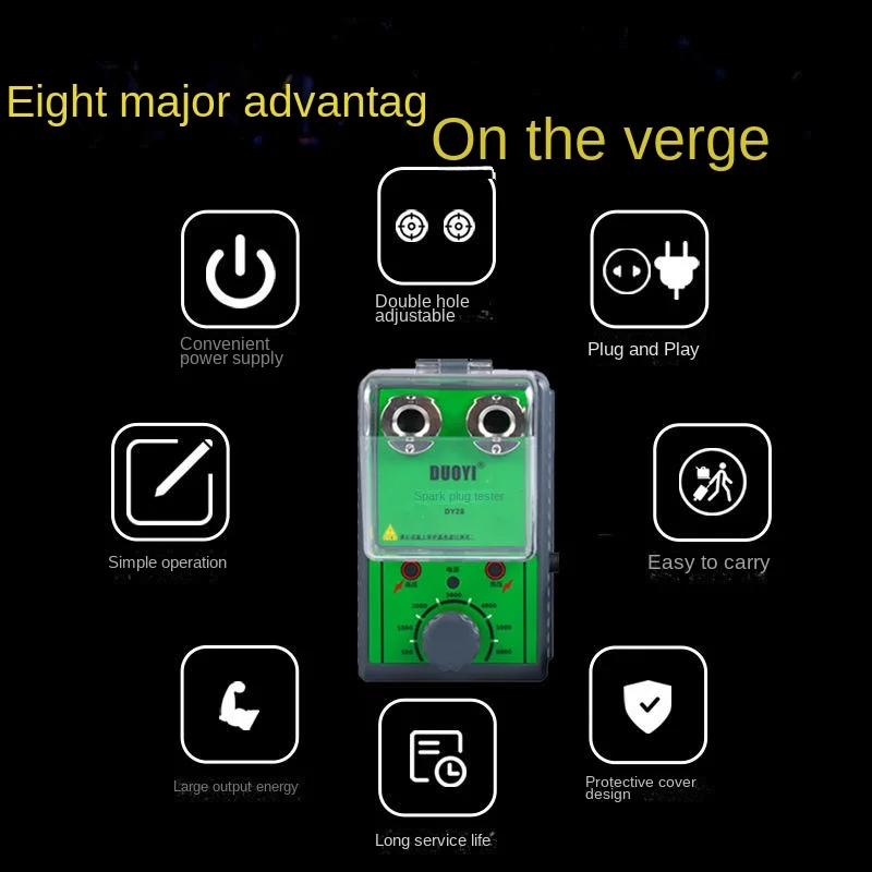 Фонарик DY28 детектор системы зажигания высокого давления