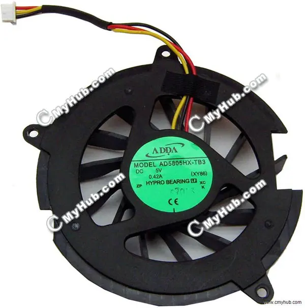 Охлаждающий вентилятор для HP Pavilion Серии dv5000 AD5805HX-TB3 409073-001 XY86 414226-001