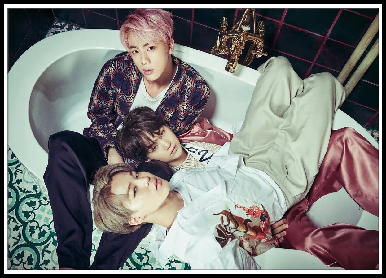 Популярная Корейская музыкальная группа KPOP южнокорейский мальчик группы плакат
