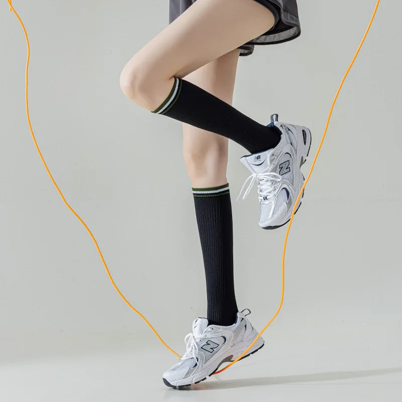 Rope Skipping Running Compression Stockings Women Professional Fitness Sports Compression Socks Yoga Tennis Muscle Calf Non-Slip