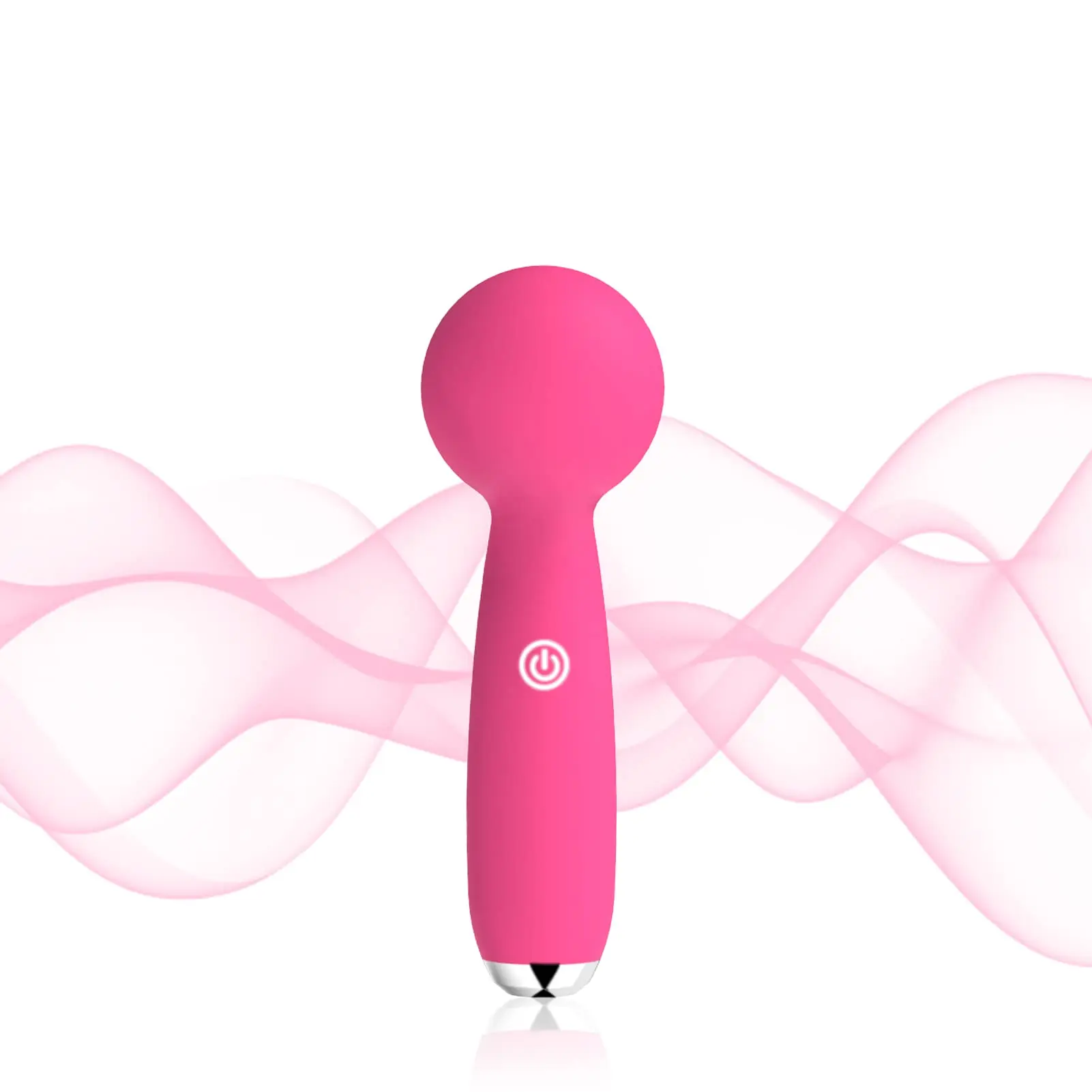 

Миниатюрный персональный массажер-палочка, аккумуляторная мощная Бесшумная портативная Водонепроницаемая палка для путешествий разных р...