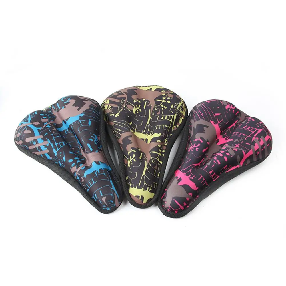 

Camoufalge HIghway Bicycle Cushion Anti-skid Silicone Mountain Bike Seat