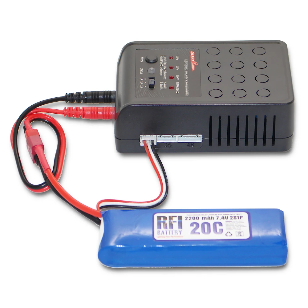 Фото UltraPower UP4AC Plus 30 Вт 2-4S LiPo/LiFe/LiHV 4-8S NiCd/Nimh многохимическое зарядное устройство переменного тока для радиоуправляемого вертолета, модели дронов, игрушки №4
