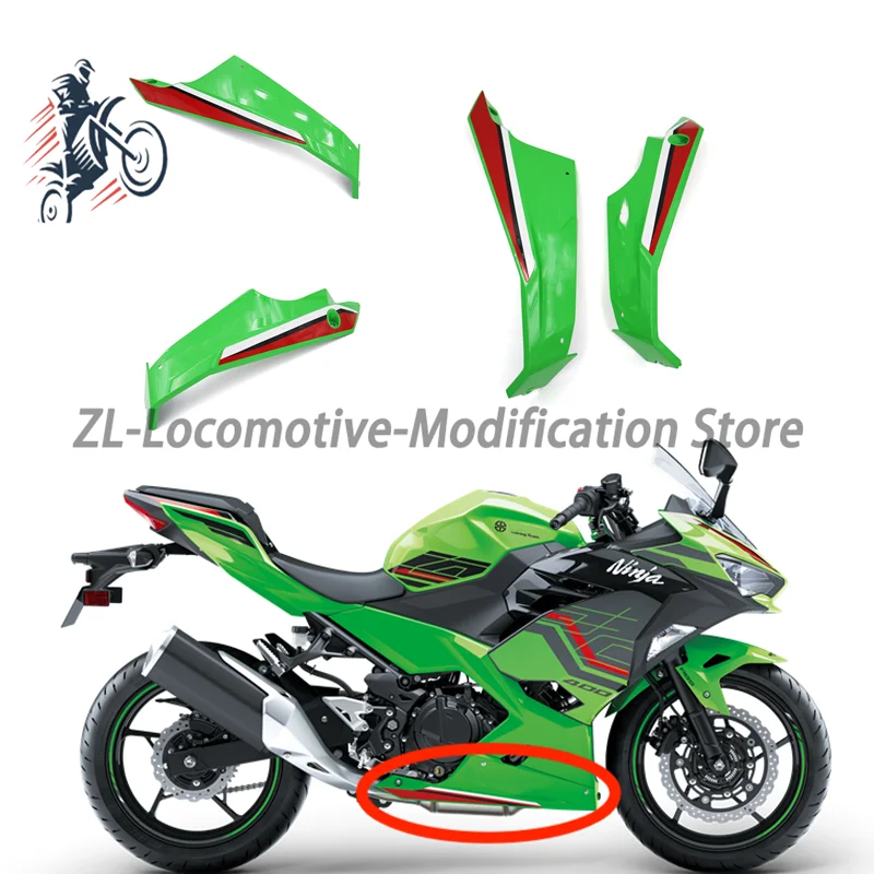 Lower Bottom Oil Belly Pan Guard Fairing Fit For Kawasaki Ni