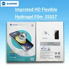 SUNSHINE 057 057B 50 шт. Гибкая Гидрогелевая HD-пленка для искусственной резки Передняя пленка для всех IPHONE защитная пленка