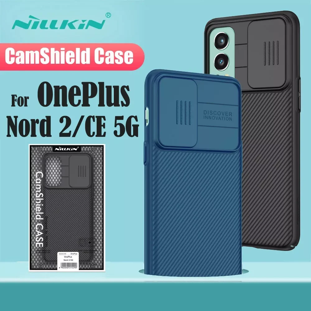 

For OnePlus Nord 2 / CE 5G Case NILLKIN CamShield Case Slide Camera Lens Privacy Protection Phone Cover For One Plus Nord 2 5G