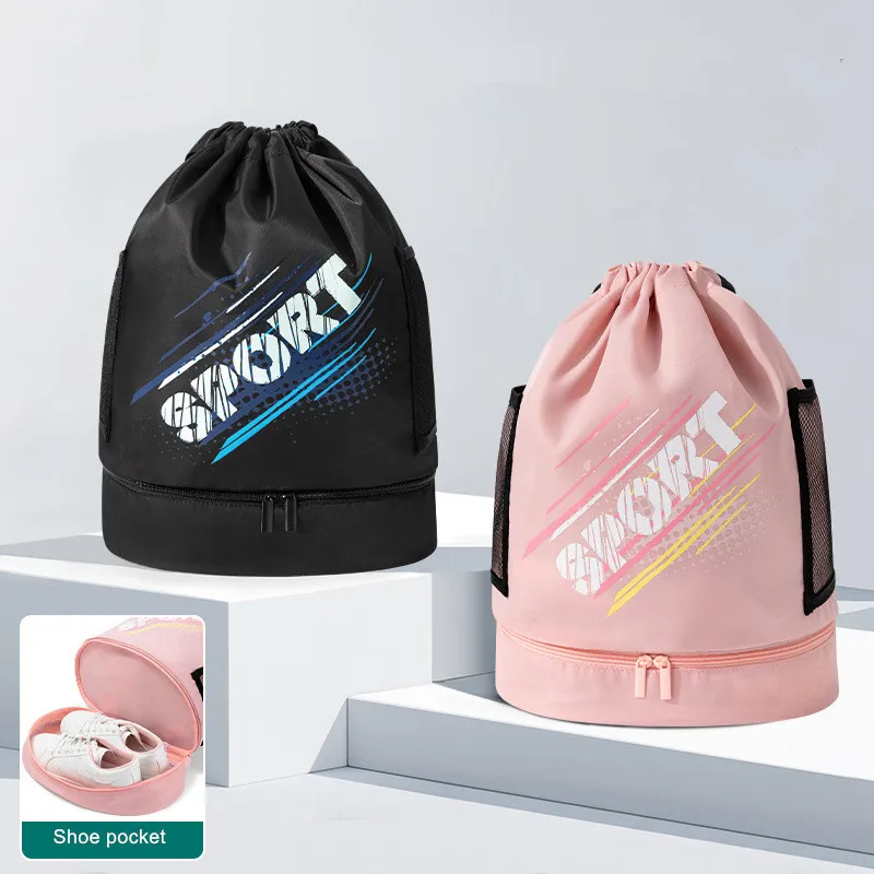 Beach Bag Sports Waterproof Pool Pouch Dry Wet Ladies' Swimsuit Large Gym Shoes Handbag Women's Backpacks For Children Swimming