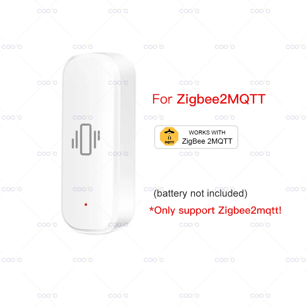 

Датчик вибрации coolo для Tuya или Zigbee2MQTT