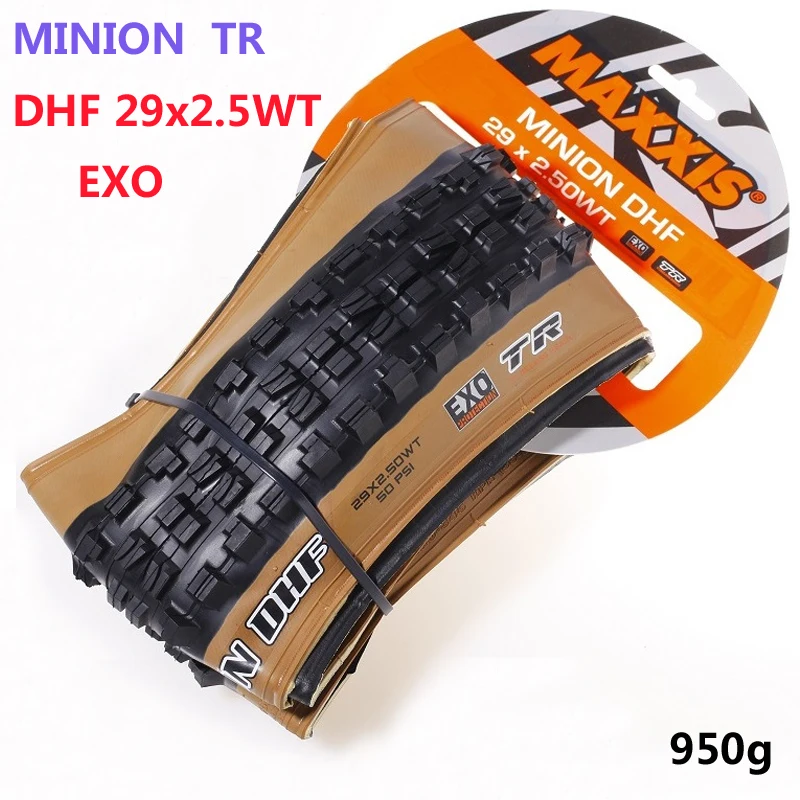 Бескамерная велосипедная шина MAXXIS MINION DHR/DHF TR EXO 26X2.2/2 35/2 4 27 5*2 4/29x2.2/2.35/2.5 AM/DH MTB