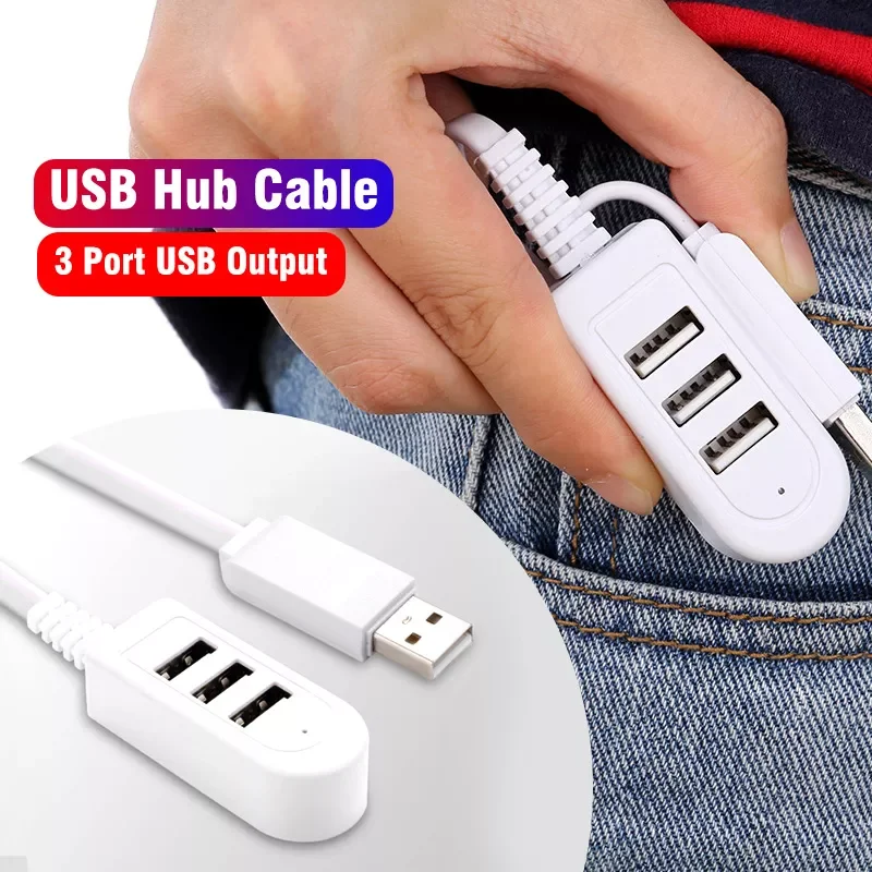 

Grwibeou High Speed USB 3.0 HUB Multi USB Splitter 4 Ports Expander Multiple USB Expander Computer Accessories For Laptop PC