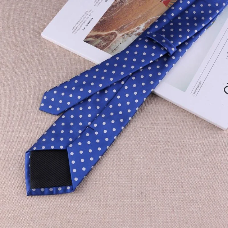 

New 6cm Slim Knit Tie for Men Leisure Business Skinny Necktie Navy Bule Colorful Striped Floral Fashion Weave Ties Accessories