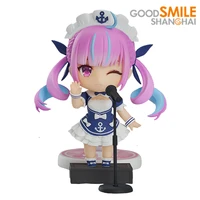 good smile original nendoroid 1663 vtuber minato aqua gsc genuine kawaii doll collectile anime figure model action toys gifts