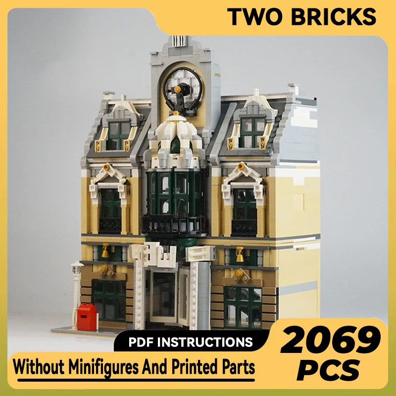 

Moc Building Blocks Modular Street View Super Mall Technical Bricks DIY Assembly Construction Toys For Childr Holiday Gifts
