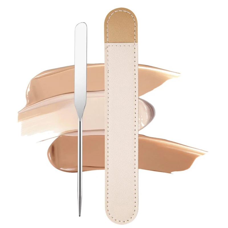 

Stainless Steel Color Mixing Foundation Makeup Mixing Stick Foundation Cream Mixing Cosmetic Tools