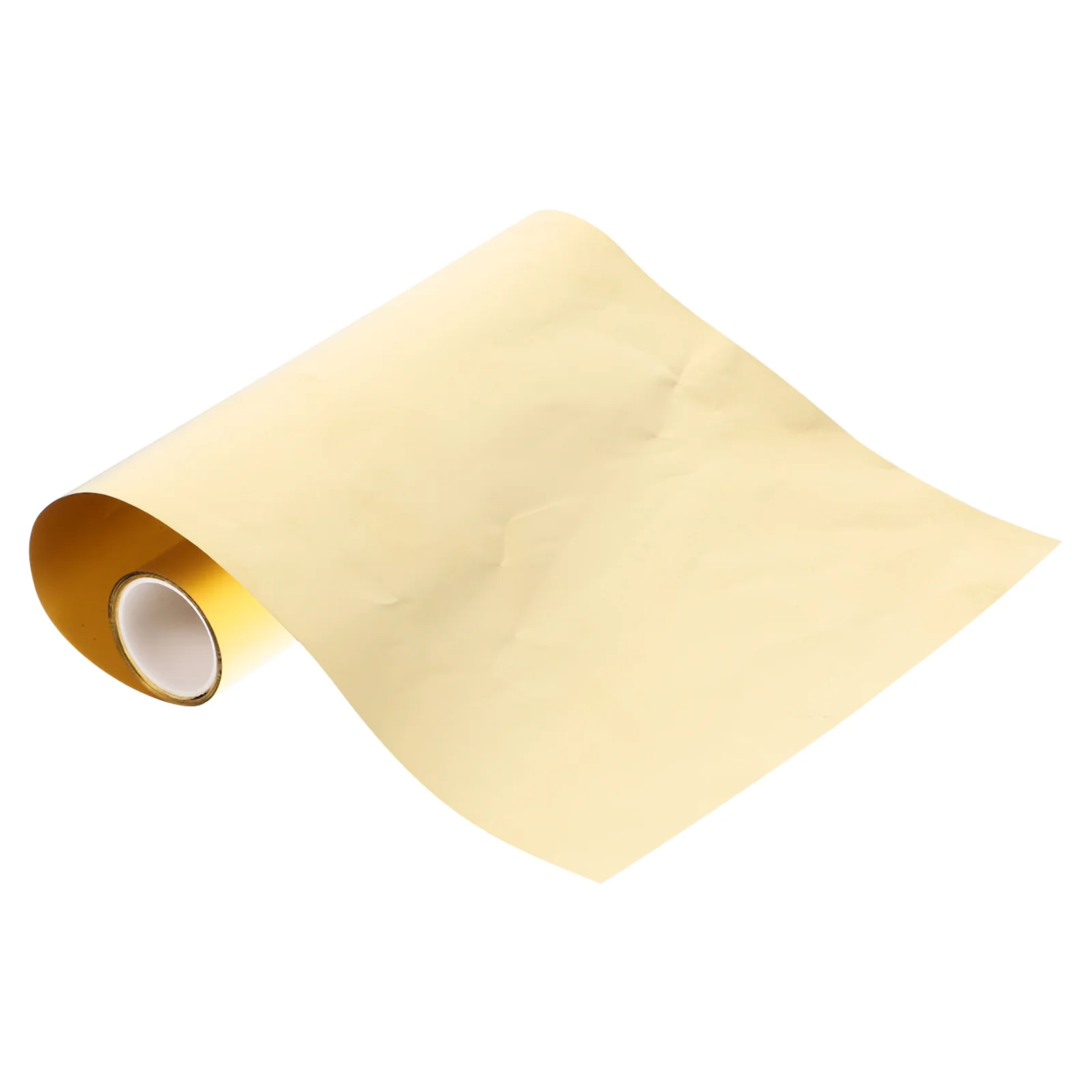 

1 Roll Brass Foil Sheet High Hardness Brass Sheet Metal Foil Sheet for Crafting(1 Meter)