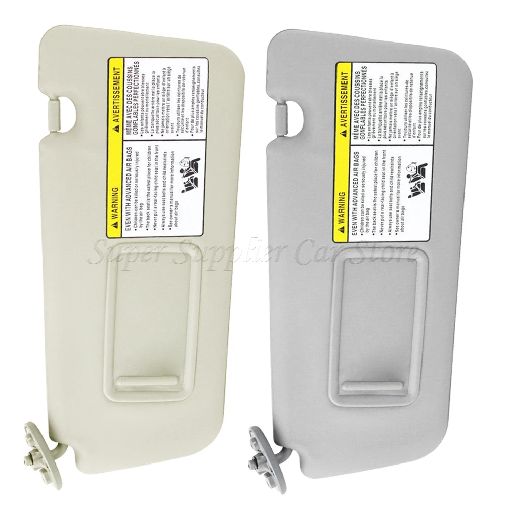 74320-42420-B0 для Toyota RAV4 2004 2005 Серый Бежевый солнцезащитный козырек Левая сторона