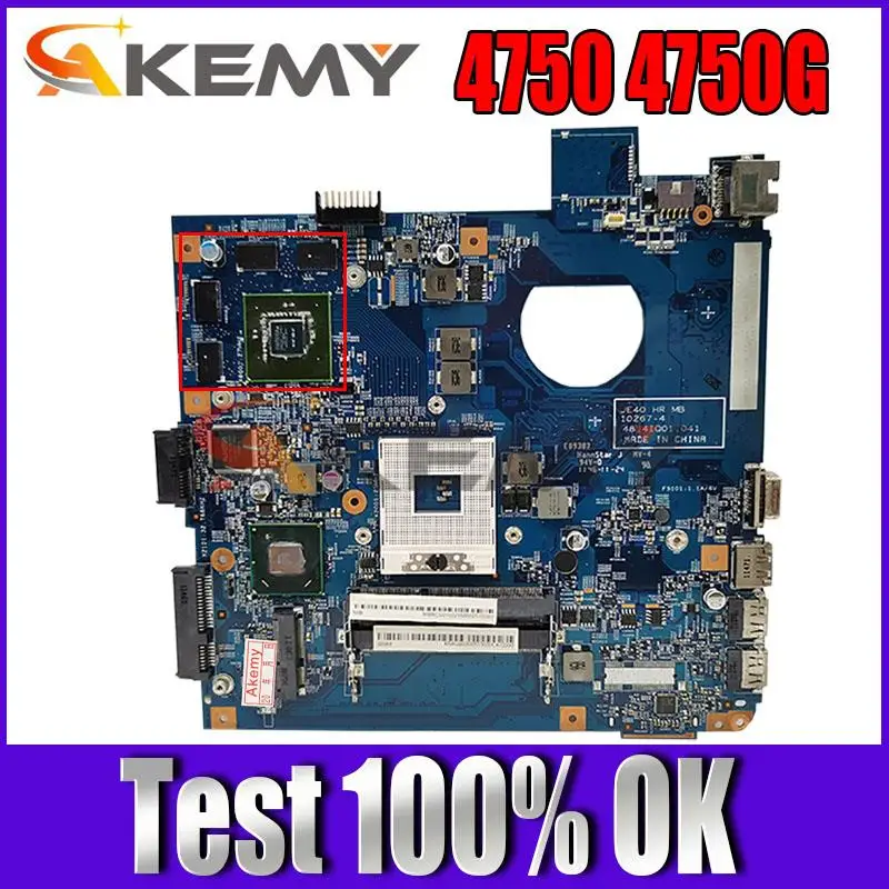 

Original For Acer 4750 4750G Laptop Motherboard MBRUU01001 10267-4 48.4IQ01.041 HM65 100% Tested Fast Ship