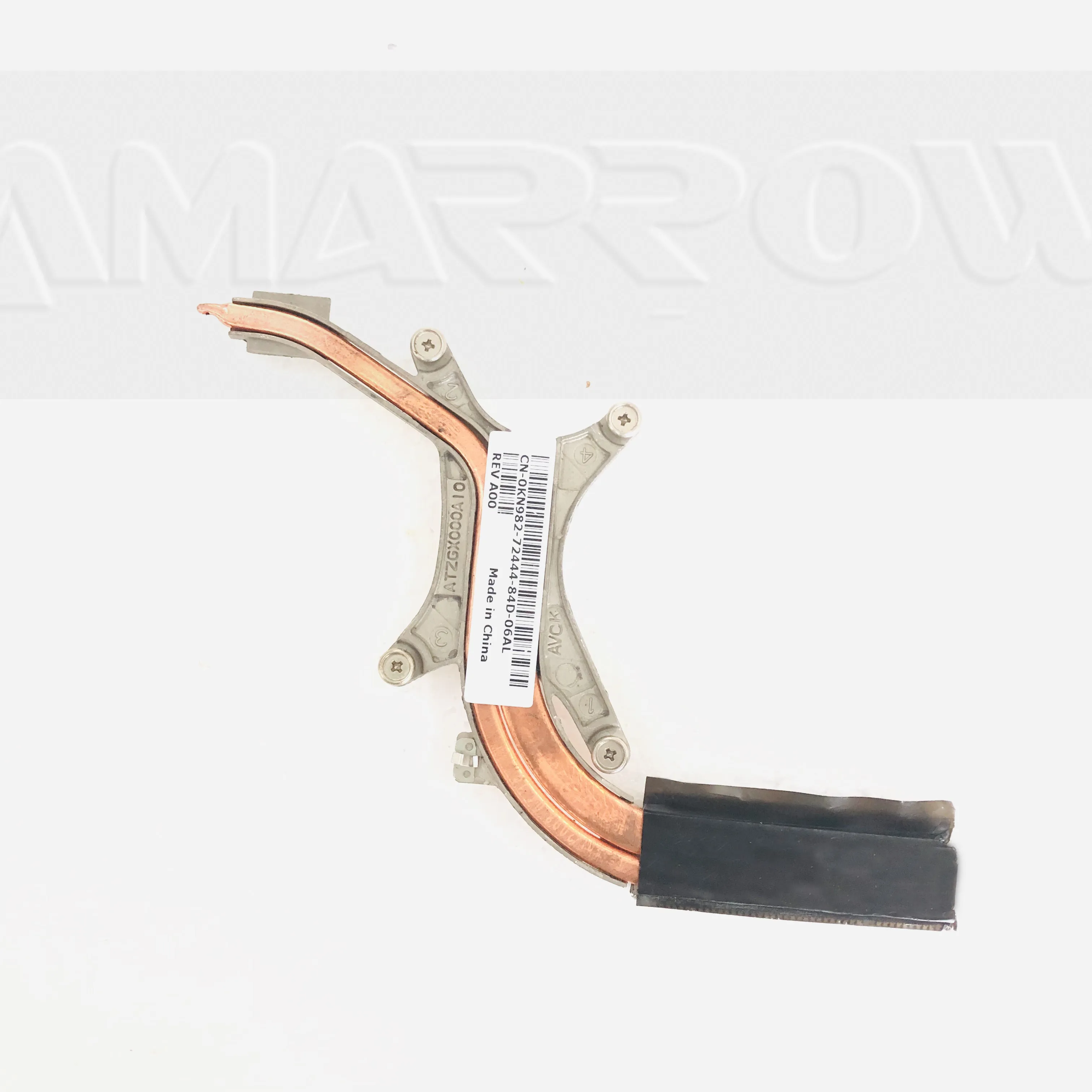 Оригинальный Бесплатная доставка coollin радиатор процессора для DELL D620 D630 D631 радиатор 0KN982 ATZGXCC0A10