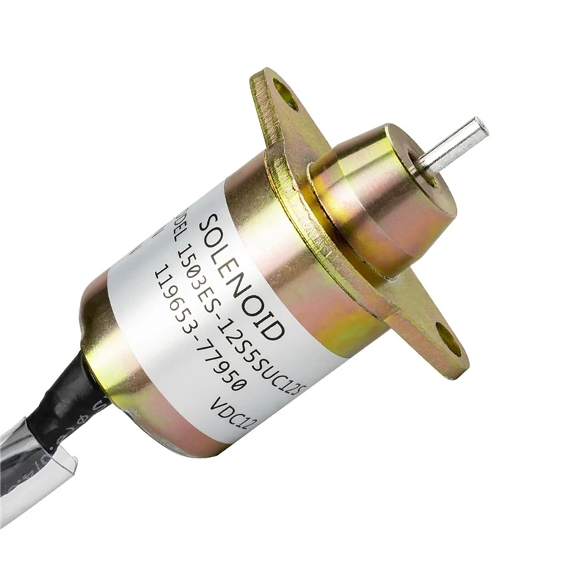Электромагнит отключения подачи топлива для двигателя 12V Yanmar Takeuchi 1503ES-12S5SUC5S