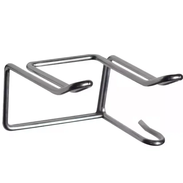 

2022New Dryer Holder Blower Organizer Adhesive Wall Mounted Nail Free No Drilling Stainless Steel Spiral Stand For Bathroom