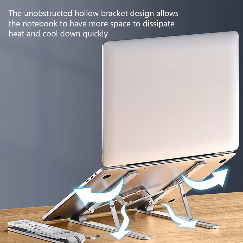 Складная Алюминиевая Подставка для ноутбука портативный держатель подставка