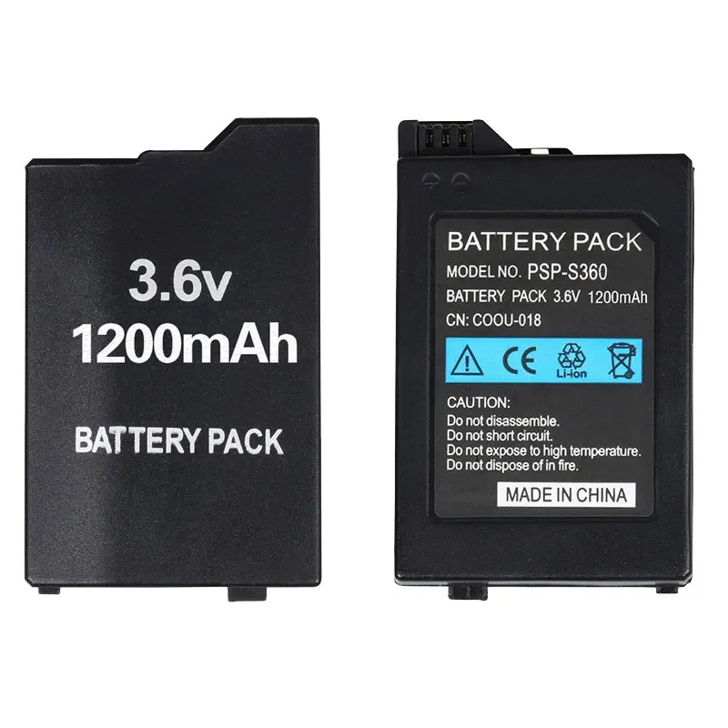 Фото Аккумулятор Psp S110 для Sony PSP 3000 2000 2004 2006 3001 3004 3006 3007 Psp2000 Psp3000, сменные аккумуляторы для игровой консоли №4