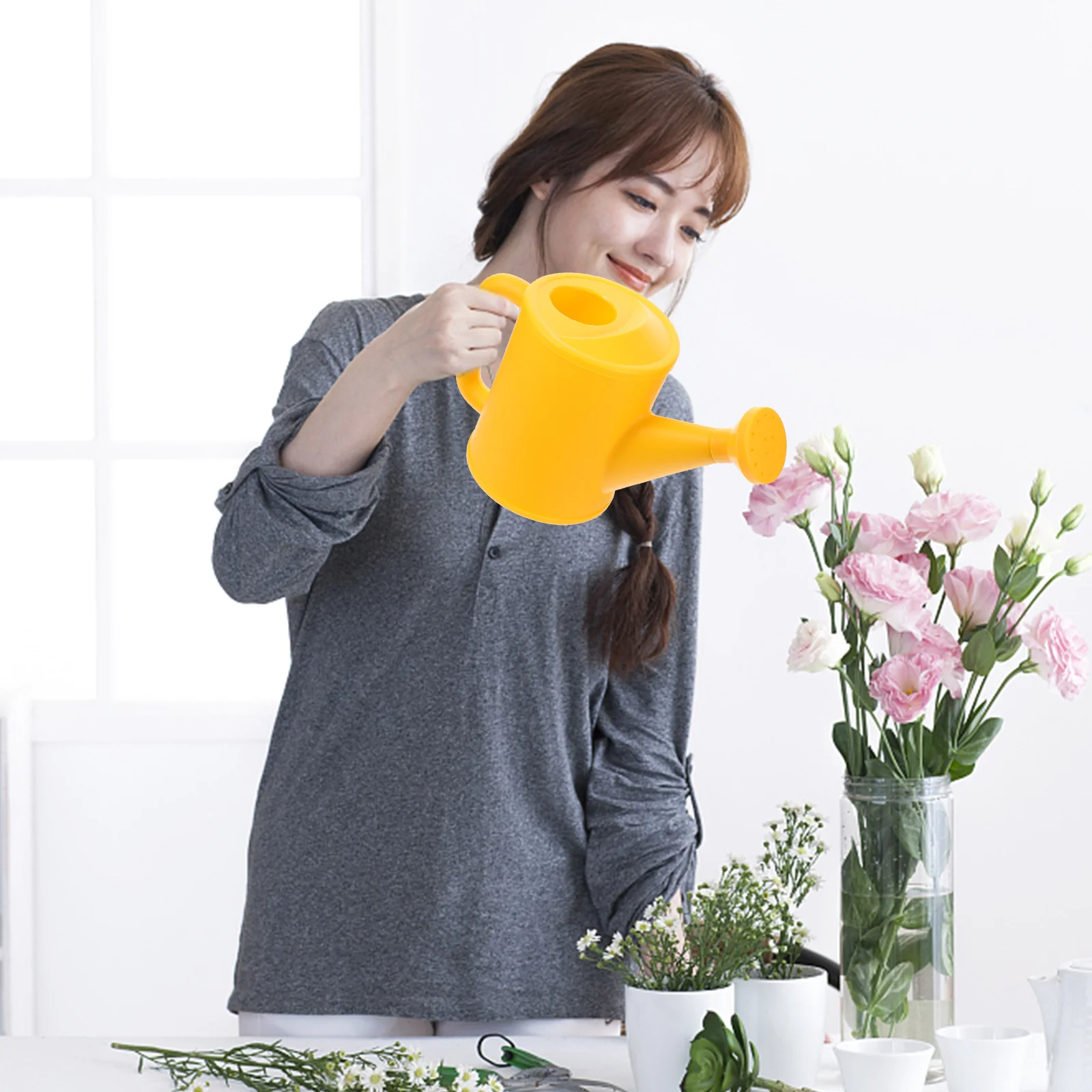 

1pc Children' s Garden Bucket Kids Garden Accessories Garden Tool Set Home Watering Can Portable Children Garden Toy